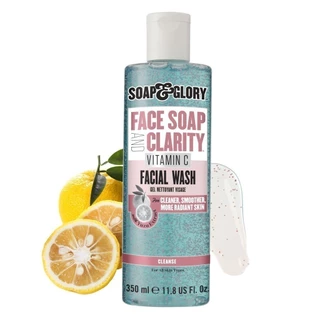 Soap & Glory Face Soap And Clarity Vitamin C Facial Wash 350Ml โซพ แอนด์ กลอรี่