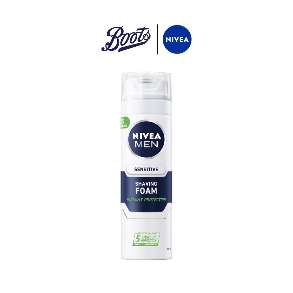 Nivea นีเวียเมน เซ็นซิทีฟ เชฟวิ่ง 200มล.