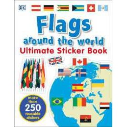 Flags around the World Ultimate Sticker Book (Ultimate Sticker Book) [Paperback]