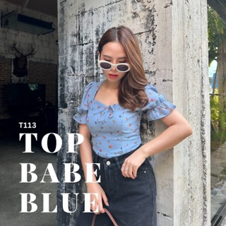 MyWay Brand : Top Babe Blue 👋เลื่อนดูขนาดที่รูปสุดท้ายน้า