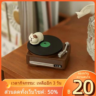 ☽♚ร้านขายของชำ Zakka สไตล์ญี่ปุ่น Retro เครื่องเล่นแมวน่ารักสาวหัวใจ Healing เดสก์ท็อปเครื่องประดับขนาดเล็กของขวัญสาว