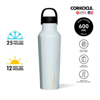 [สินค้าใหม่] CORKCICLE ขวดน้ำฝาสปอร์ตสแตนเลสสูญญากาศ 3 ชั้น 600ML(20OZ) รุ่น SPORT CANTEEN ICE QUEEN