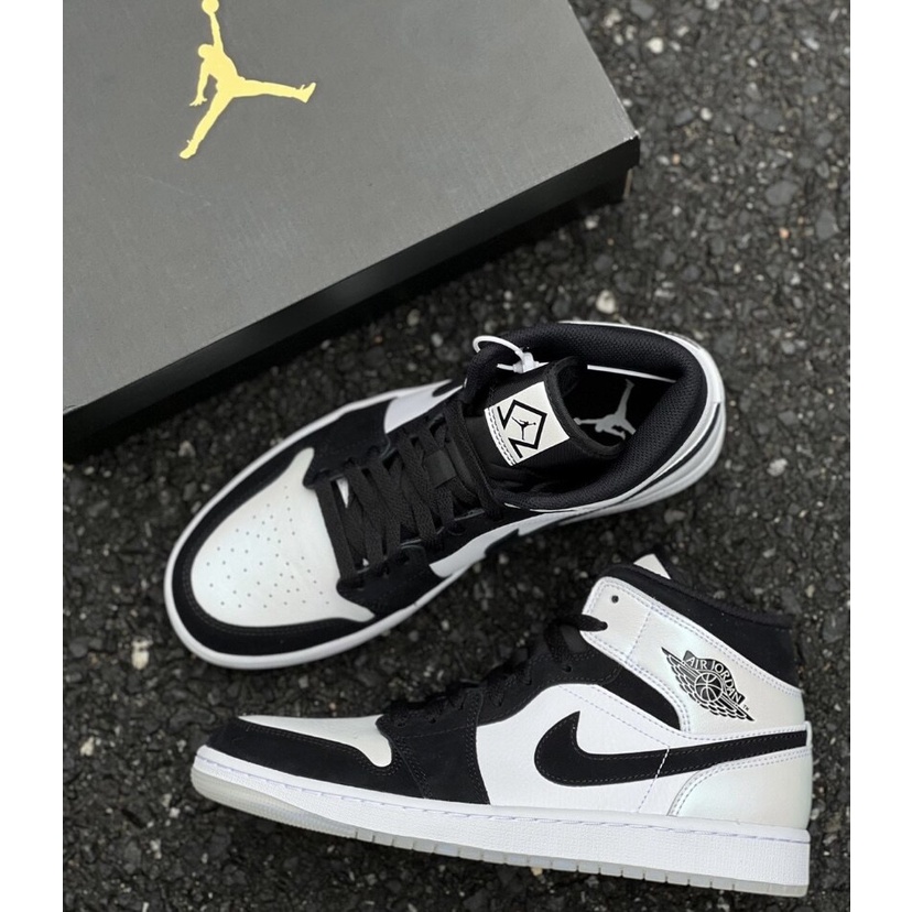 ㍿💥จัดส่งที่รวดเร็ว💥สินค้าถ่ายจากงานจริง 💯 รองเท้า Nike Air Jordan 1 mid se “diamond shorts” (พร้อมกล่อง)
