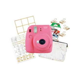 ลดเพิ่ม 8% Fujifilm Instax Mini 9 Marble Set Instant Film Camera Free Film 3Free1, Crafbox