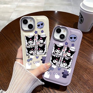 เคสโทรศัพท์มือถือนิ่ม ลายตารางน่ารัก สําหรับ iPhone 14Promax 13 12 11 7Plus X XR xsmax