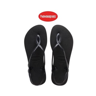 Havaianas รองเท้าแตะผู้หญิง LUNA SANDALS BLACK 41296970090BKXX สีดำ (รองเท้ารัดส้น)