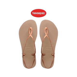 Havaianas รองเท้าแตะผู้หญิง LUNA SANDALS ROSE GOLD รุ่น 41296975282GDXX สีทอง