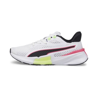 PUMA TRAINING - รองเท้าออกกำลังกายผู้หญิง PWRFRAME Womens Training Shoes สีขาว - FTW - 37617009