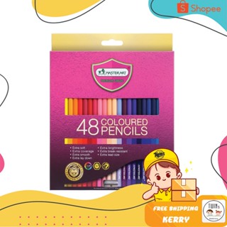 ถูกสุด สีไม้มาสเตอร์อาร์ต  รุ่น 2 หัว 48 สี (Master Art) สีไม้ Master art ดินสอสี ดินสอสีไม้