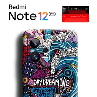 เคสโทรศัพท์มือถือแบบแข็ง ผิวด้าน บางมาก กันกระแทก สําหรับ Xiaomi red rice note12pro 12pro