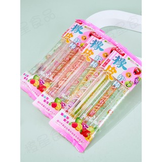 ☬♦อินเทอร์เน็ตคนดังJelly Stripยางนุ่มStick NostalgicยาวบุกJelly Multi-รสผลไม้บดน้ำแข็งน้ำแข็งแพคเกจของขวัญจัดส่งฟรี