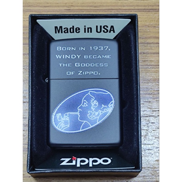 ไฟแช็ค Zippo ของแท้นำเข้าUSA🇺🇸 รุ่น218 Planeta Wind Proof Lady *ปี2014
