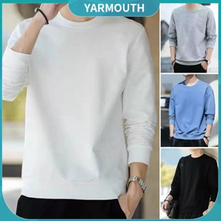 Yyr_ เสื้อแขนยาว แบบเรียบ สําหรับผู้ชาย