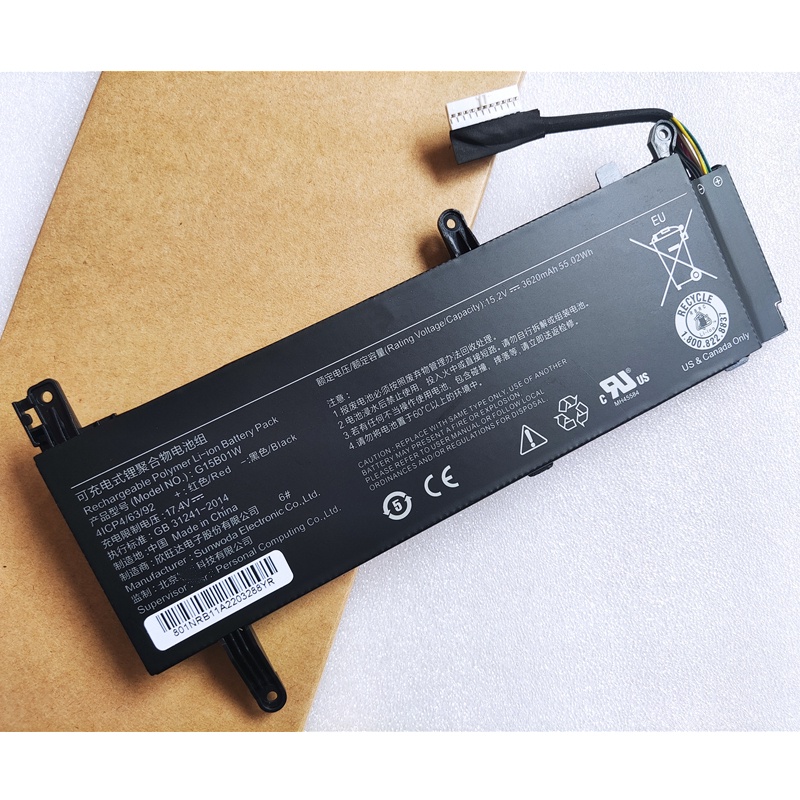 G15B01W 171502 AI AK AO AL AD AN Battery For Xiaomi Gaming Laptop 15.6'' i5 i7 7300HQ GTX1050Ti GTX1