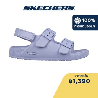 Skechers สเก็ตเชอร์ส รองเท้าแตะผู้หญิง Women Foamies Arch Fit Cali Breeze 2.0 Summer Vibe Sandals - 111597-LAV Anti-Odor, Arch Fit, Dual-Density, Hanger Optional, Machine Washable, Luxe Foam