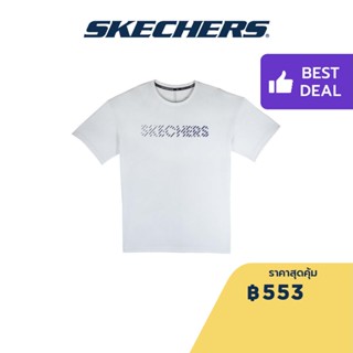 Skechers สเก็ตเชอร์ส เสื้อยืดวิ่งแขนสั้นผู้หญิง Women Running Tee  Apparel - SP22Q4W375-00JA