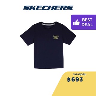 Skechers สเก็ตเชอร์ส เสื้อยืดแขนสั้นเด็กผู้หญิง Girls Performance Short Sleeve Tee - P223G043-002Z