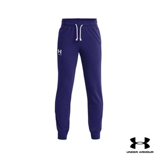 Under Armour UA Boys Rival Terry Joggers อันเดอร์ อาร์เมอร์ กางเกงออกกำลังกายสำหรับเทรนนิ่ง สำหรับเด็กผู้ชาย