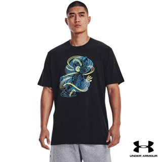 Under Armour UA Mens Curry Animated Sketch Short Sleeve อันเดอร์ อาร์เมอร์ เสื้อออกกำลังกายสำหรับเล่นบาสเก็ตบอล