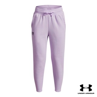 Under Armour UA Girls Rival Fleece Ankle Crop อันเดอร์ อาร์เมอร์ กางเกงเทรนนิ่ง สำหรับเด็กผู้หญิง