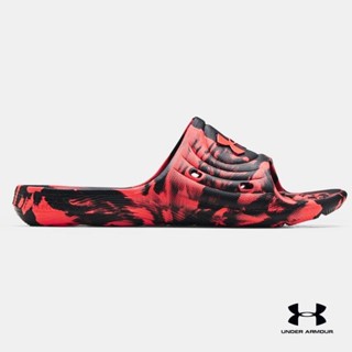 Under Armour Mens UA Locker Camo Slides รองเท้าแตะ UA Locker Camo สำหรับผู้ชาย