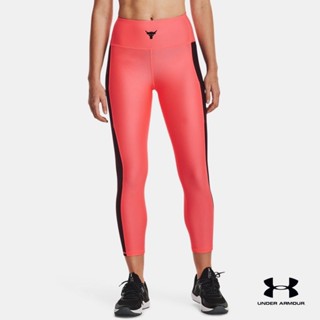 Under Armour Womens Project Rock HeatGear® Ankle Leggings เลกกิ้งเหนือข้อเท้า Project Rock HeatGear® สำหรับผู้หญิง