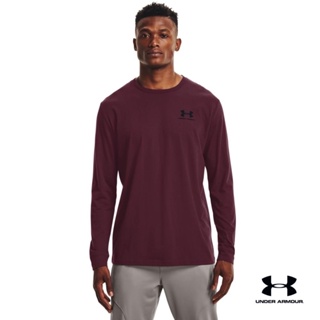 Under Armour UA Mens Sportstyle Left Chest Long Sleeve อันเดอร์ อาเมอร์ เสื้อเทรนนิ่ง สำหรับผู้ชาย รุ่น Sportstyle Left