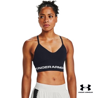 Under Armour Womens  Seamless Low Long Sports Bra อันเดอร์ อาเมอร์ บราเทรนนิ่ง สำหรับผู้หญิง รุ่น Seamless Low