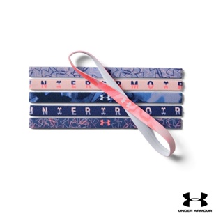 Under Armour UA Girls Graphic Headbands - 6 Pack อันเดอร์ อาเมอร์ เทรนนิ่ง สำหรับเด็กผู้หญิง Graphic Headbands - 6