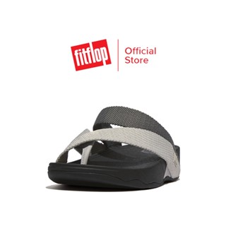 FITFLOP SLING WEAVE รองเท้าแตะแบบหูหนีบผู้ชาย รุ่น AP9-A54 สี GREY