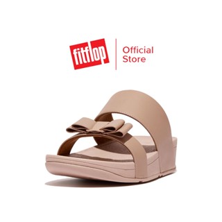 FITFLOP ROSA BOW LEATHER รองเท้าแตะผู้หญิง รุ่น GS4-137 สี BEIGE