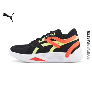 PUMA BASKETBALL - รองเท้า TRC Blaze Court Basketball Shoes สีดำ - FTW - 37658203