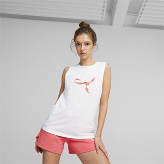 PUMA PRIME/SELECT - เสื้อยืดผู้ชายลายกราฟิก Real Cat สีดำ - APP - 62252201