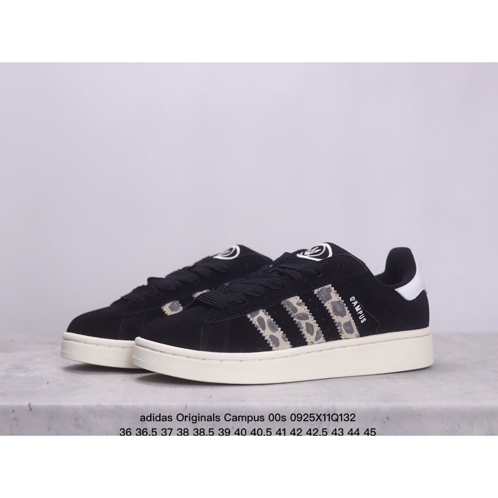 ﹉☽Adidas Originals Campus 00s ชายและหญิงป้องกันการลื่นไถลและสวมใส่แฟชั่นรองเท้าผ้าใบวินเทจลำลองH0347