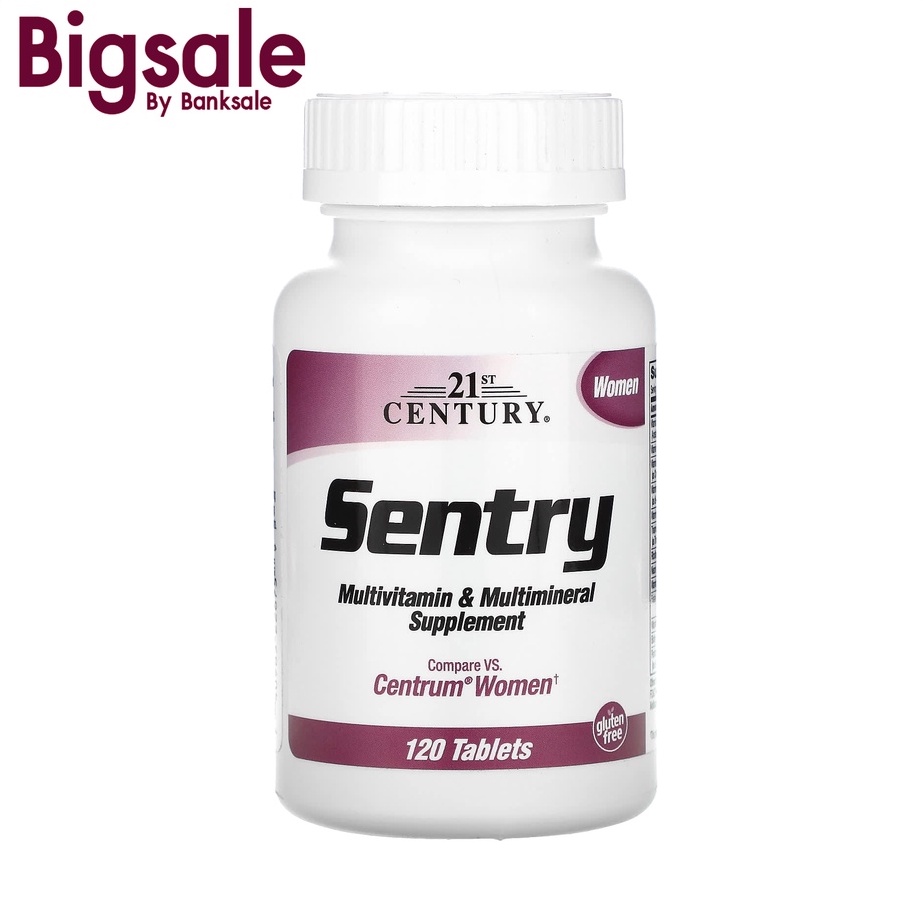21st Century, Sentry Women, Multivitamin & Multimineral Supplement, 120 Tablet