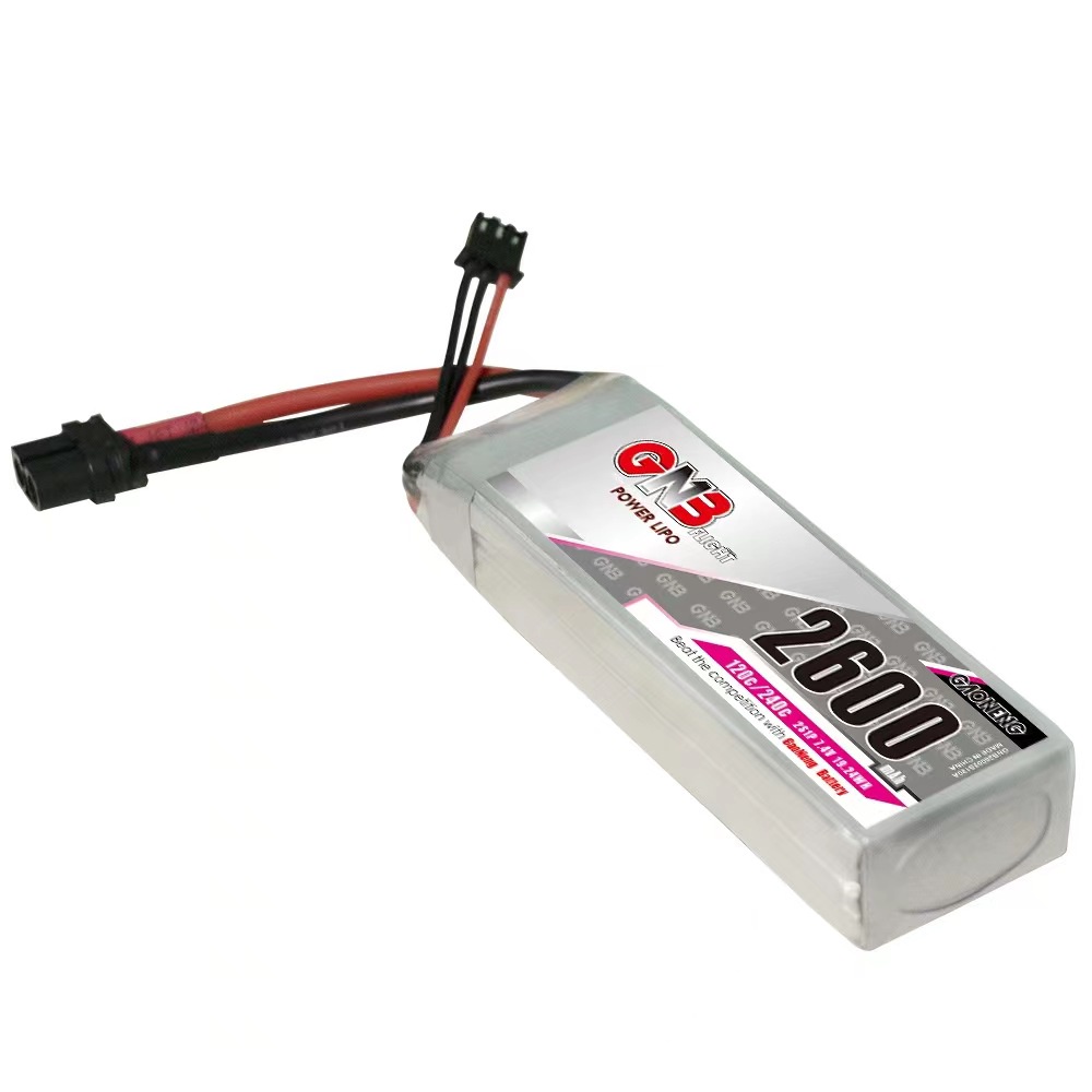 ✷GAONENG GNB 2600MAH 2S 7.4V 120C XT60 LiPo battery RC Air FPV Drone UAV Air Wing