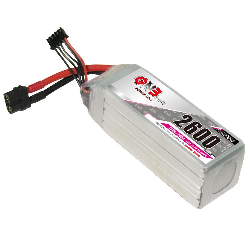 ✦GAONENG GNB 2600MAH 4S 14.8V 120C XT60 LiPo battery RC Air Drone UAV Air Wing