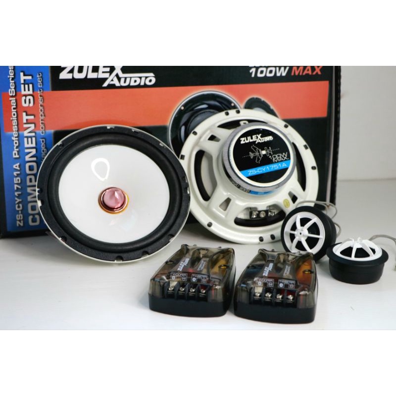 ลำโพง6.5นิ้วแยกชิ้นZULEXรุ่น1751A ของแท้ส่งจากไทย🇹🇭