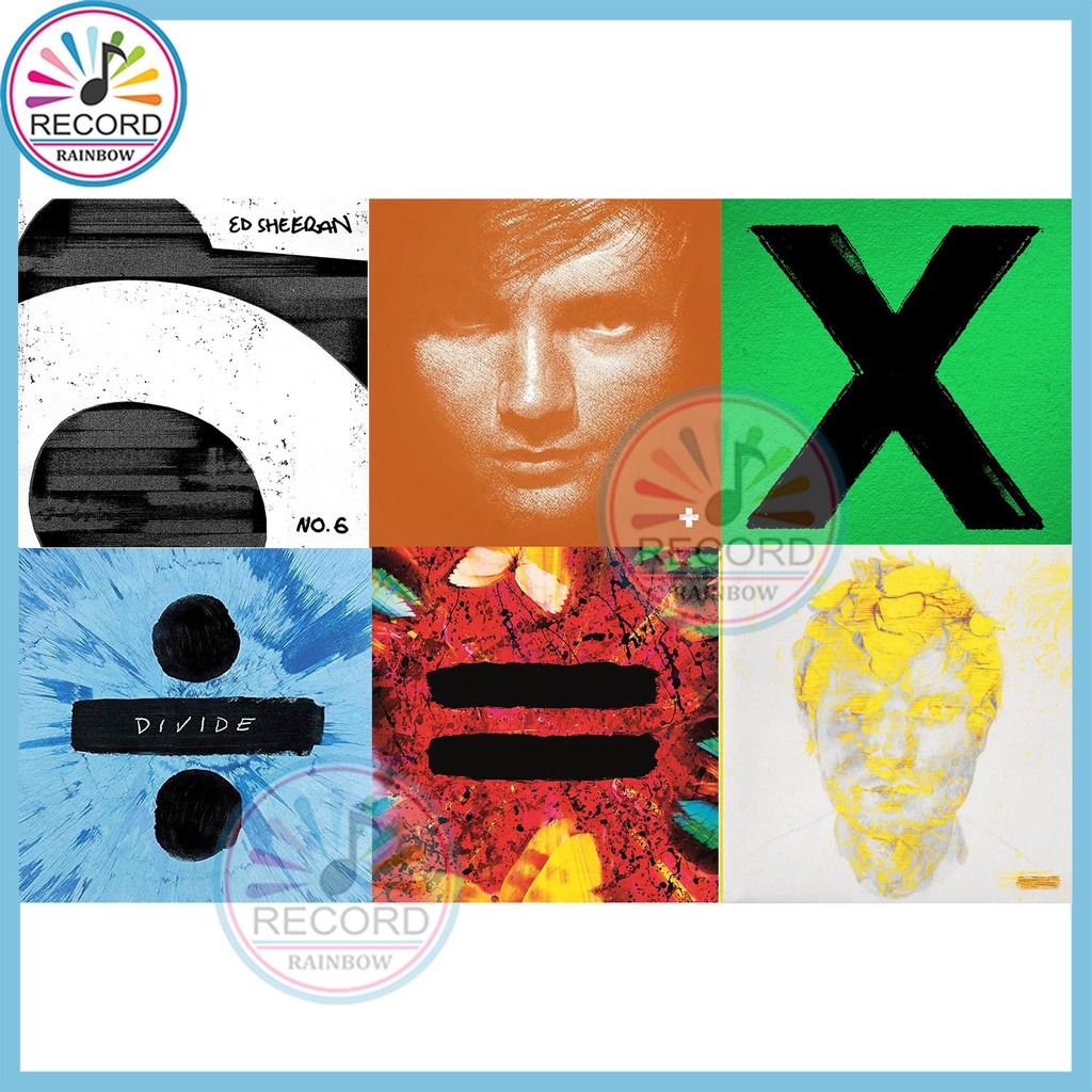 Ed Sheeran Collection:+(Plus)/-(Subtract)/x(Multiply)/÷(Divide)/=(Equal)/No. 6 Collaborations Project Album[Sealed]