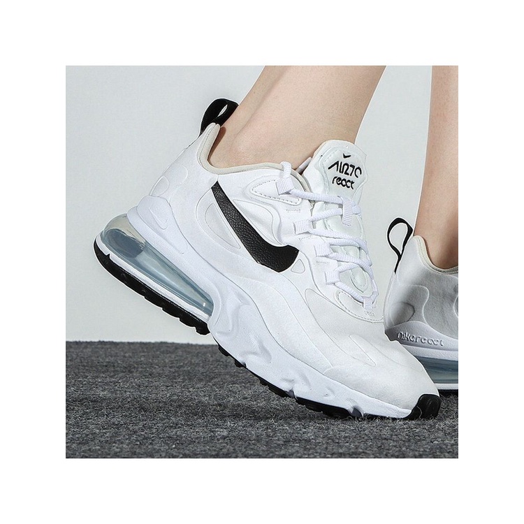 ✢✠Nike Nike รองเท้าผู้หญิง Air max270 ตอบสนองเบาะลมแบบสบาย ๆ กีฬารองเท้าวิ่งพ่อรองเท้าผู้ชาย CI3899