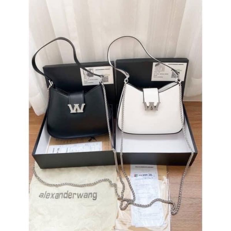 🖤กระเป๋า💎 Alexander wang w legacy bag✨2สี ขาว/ดำ พร้อมกล่อง