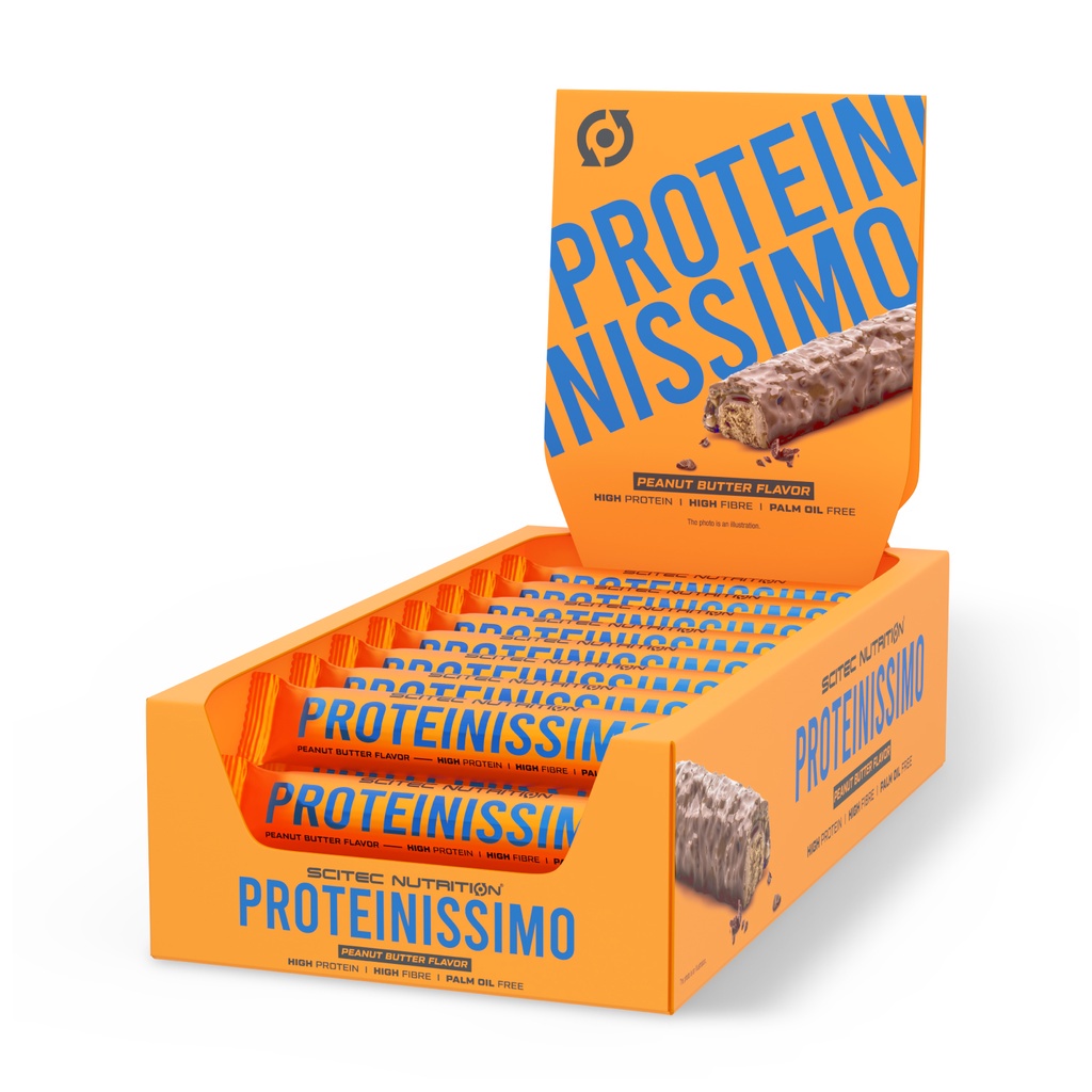 SCITEC NUTRITION Proteinnissimo Protein Bar (Exp: 07/07/2026) (โปรตีนขนม โปรตีนบาร์) 50g x24 Bars
