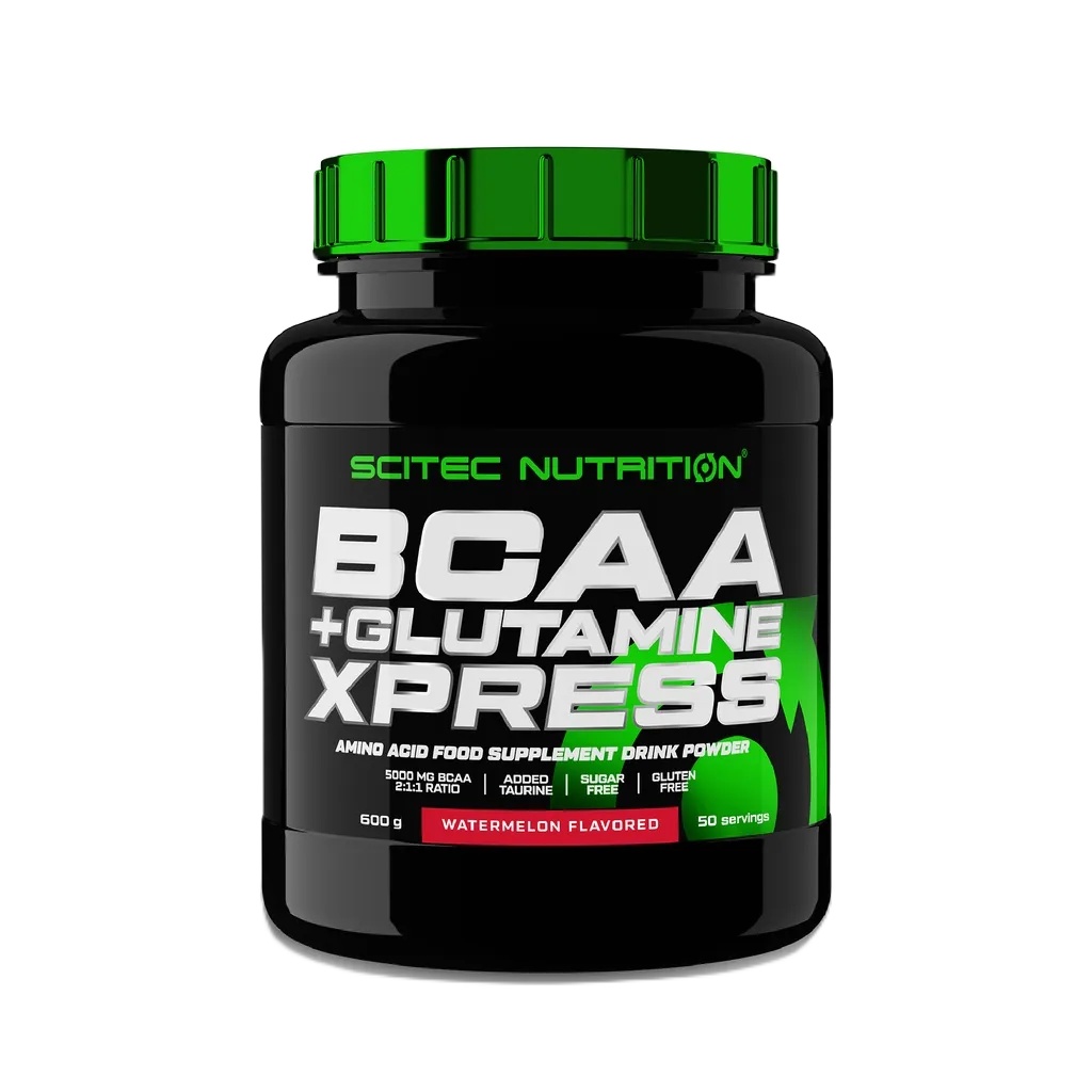 SCITEC NUTRITION BCAA+Glutamine Watermelon 600g (กรดอะมิโนบีซีเอเอ กลูตามีน)