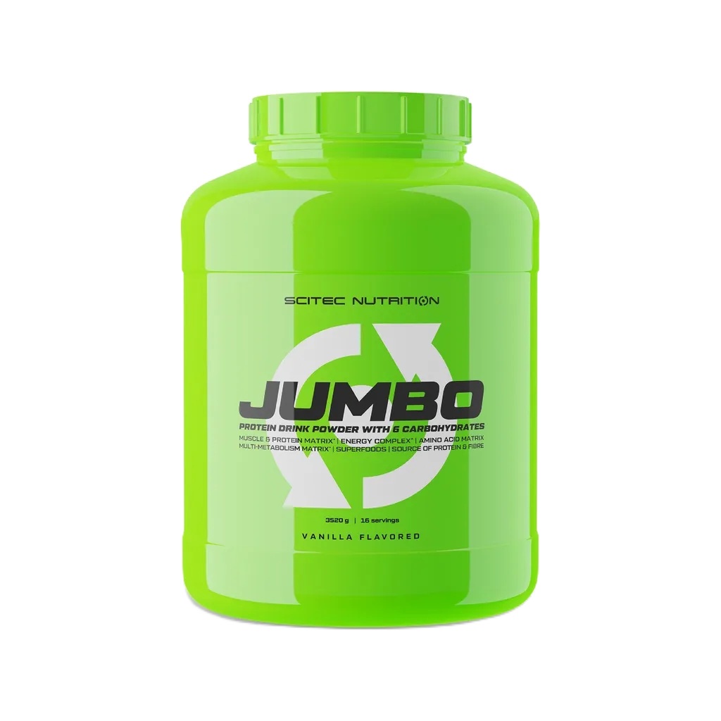 SCITEC NUTRITION Jumbo Mass Gainer Vanilla (เวย์โปรตีนสำหรับคนผอม เวย์โปรตีนเพิ่มน้ำหนัก)