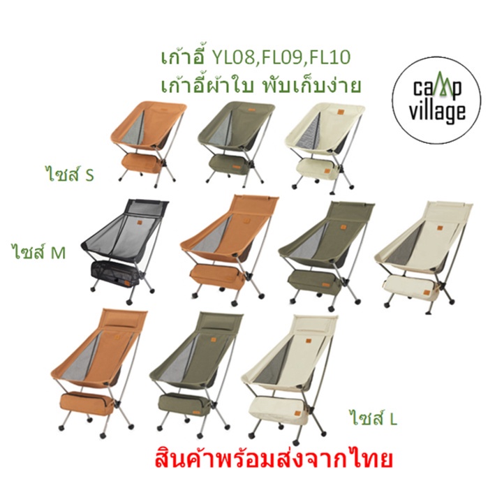 🔥พร้อมส่ง🔥 เก้าอี้ Naturehike YL08 YL09 YL10 พร้อมส่งจากไทย🇹🇭4