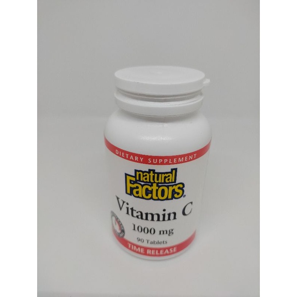 Vitamin C 1000 mg Prolonged Natural Factors นับเม็ด แบ่งขาย วิตามินซี 1000 มิลลิกรัม ไวตามินซี