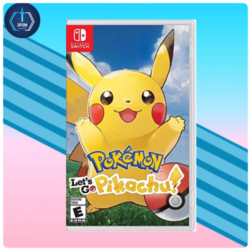 (มือ1👉🏻พร้อมส่ง)แผ่นเกม Nintendo Switch Pokemon Let's Go Pikachu