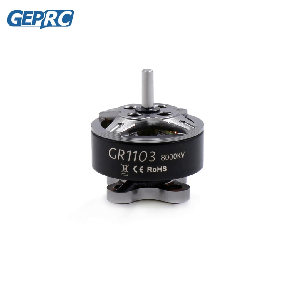 GEPRC GR1103 8000KV 2-3S มอเตอร์ไร้แปรงขนาดเล็กสำหรับ DIY FPV Mini Racing Drone