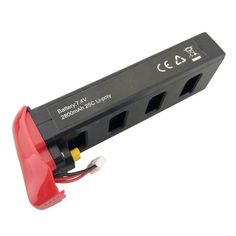 Original MJX Bugs 2 B2W B2C แบตเตอรี่7.4V 2800Mah 25C Li-Po แบตเตอรี่สำหรับ MJX B2W B2C Rc Quadcopte