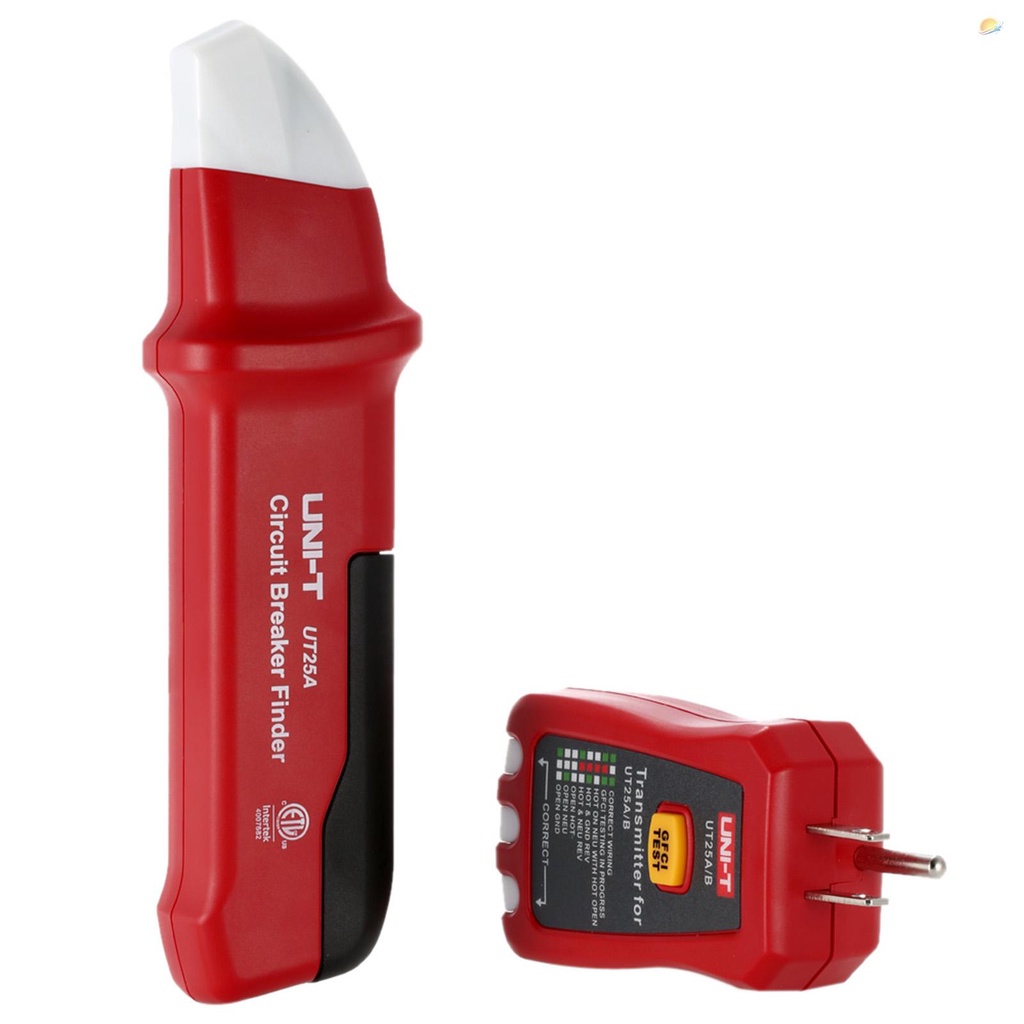 【COD】 UNI-T UT25A UT25A/B Automatic Circuit Breaker Finder Socket Tester with LED Indicator